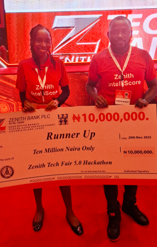 Runner-Up Win at Zenith Bank Hackathon 2025, Unveils “Zenith IntelliScore” and Consumer Platform “CreditScore.Africa”